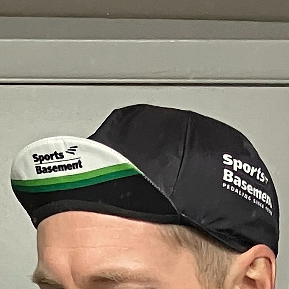 Sports Basement cycling hat
